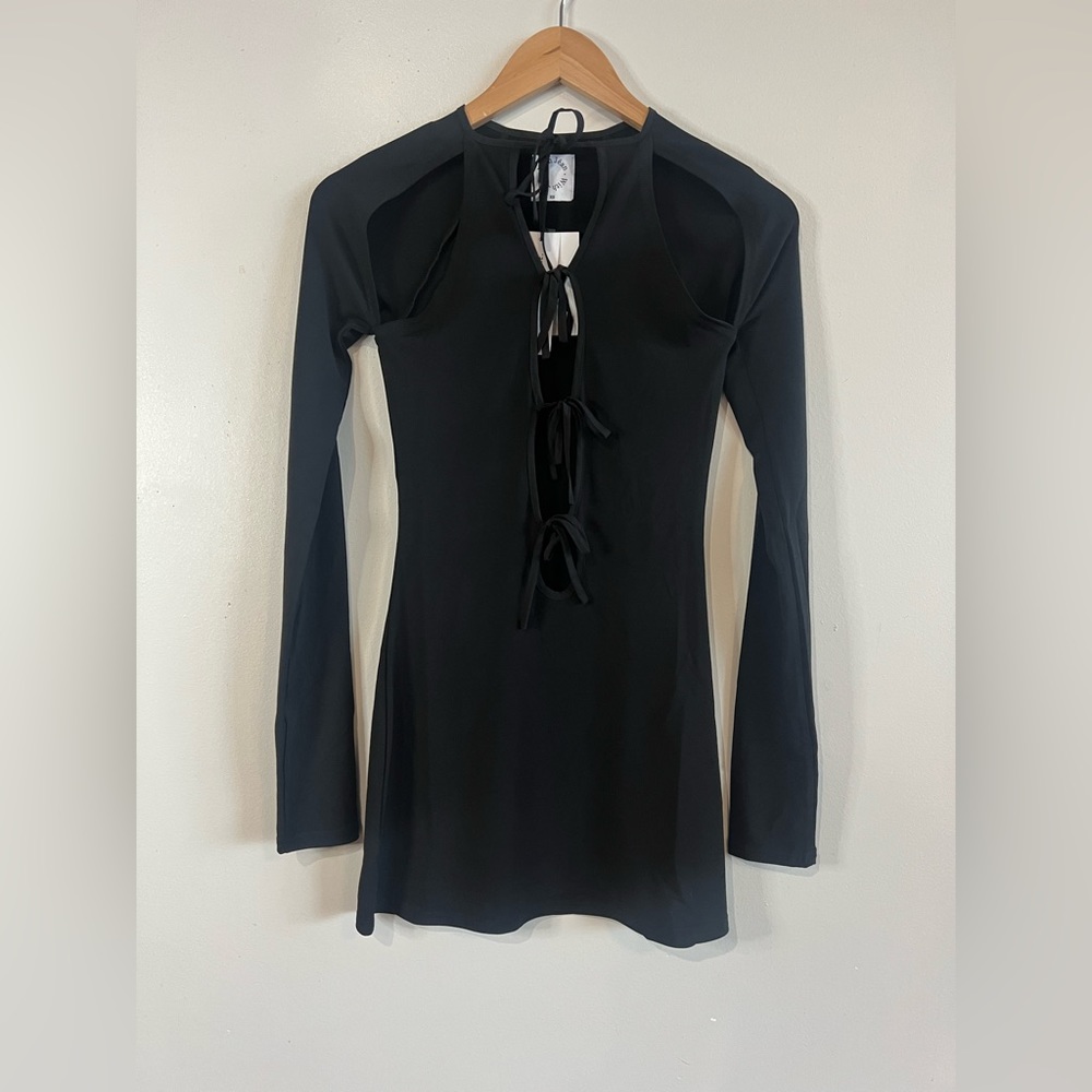 With Jean Midnight Dress in Black - Picture 5 of 10